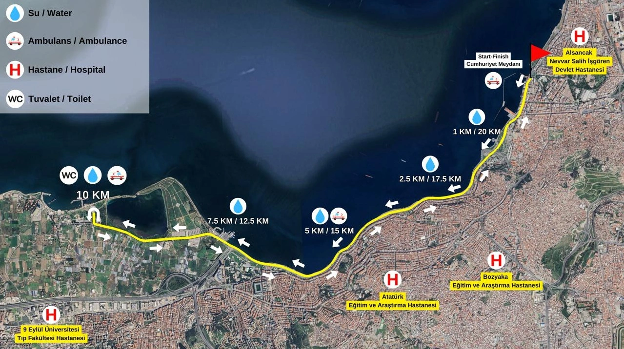 "Kurtuluş şehrinde zafer senin elinde!" İzmir Yarı Maratonu için kayıt heyecanı başladı