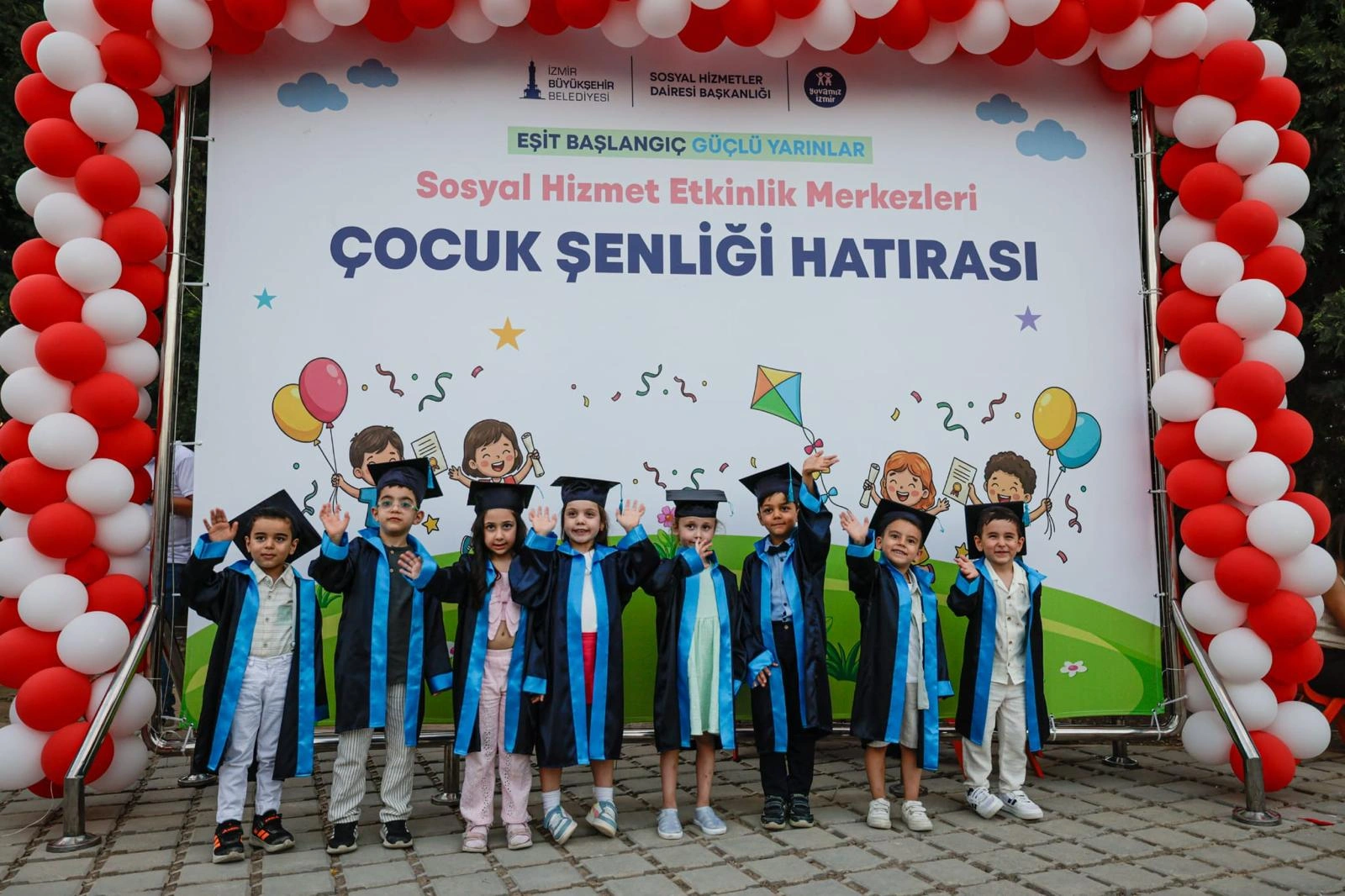 Tarihi Havagazı Fabrikası'nda muazzam coşku! Minikler kep attı