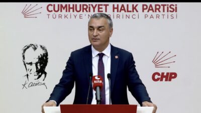 CHP PM toplantısı sona erdi. CHP Sözcüsü Müslim Sarı, kameraların