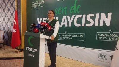 Yeşilay İzmir Şube Başkanı ve İl Milli Eğitim Müdürü Dr.