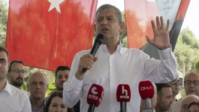 İzmir mesaisine Bayındır’dan başlayan Özgür Özel, genel merkez yönetimi ve