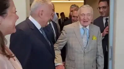 İş insanı Rahmi Koç’un İzmir’deki Amerikan Hastanesi açılış töreninde anlattığı