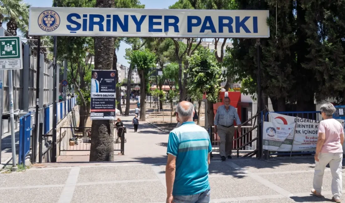 İzmir Büyükşehir Belediyesi, Buca’nın simge yeşil alanlarından Şirinyer Parkı’nda kapsamlı