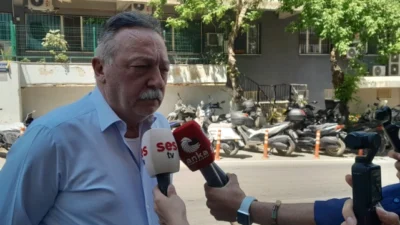 Sabah saatlerinde düzenlenen operasyonda oğlu İzmir Büyükşehir Belediye Meclis Üyesi