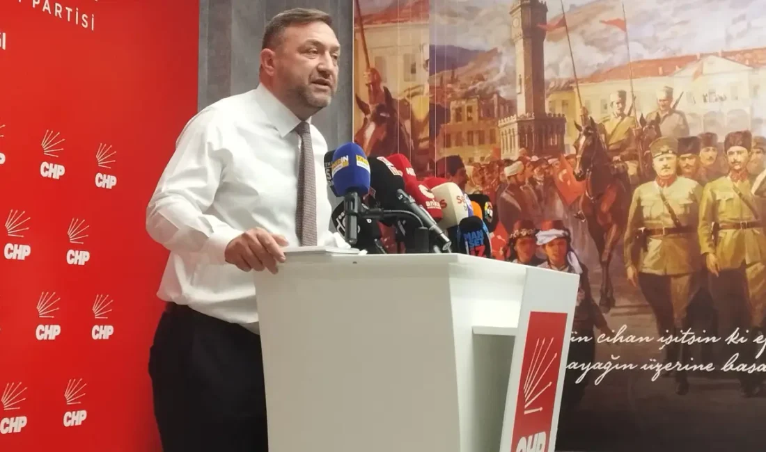 CHP İzmir İl Başkanlığı görevine atanan Utku Gümrükçü, düzenlediği basın