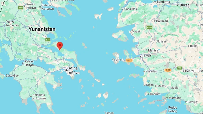Yunanistan’ın Halkida kenti yakınlarında 5,3 büyüklüğünde bir deprem meydana geldi.