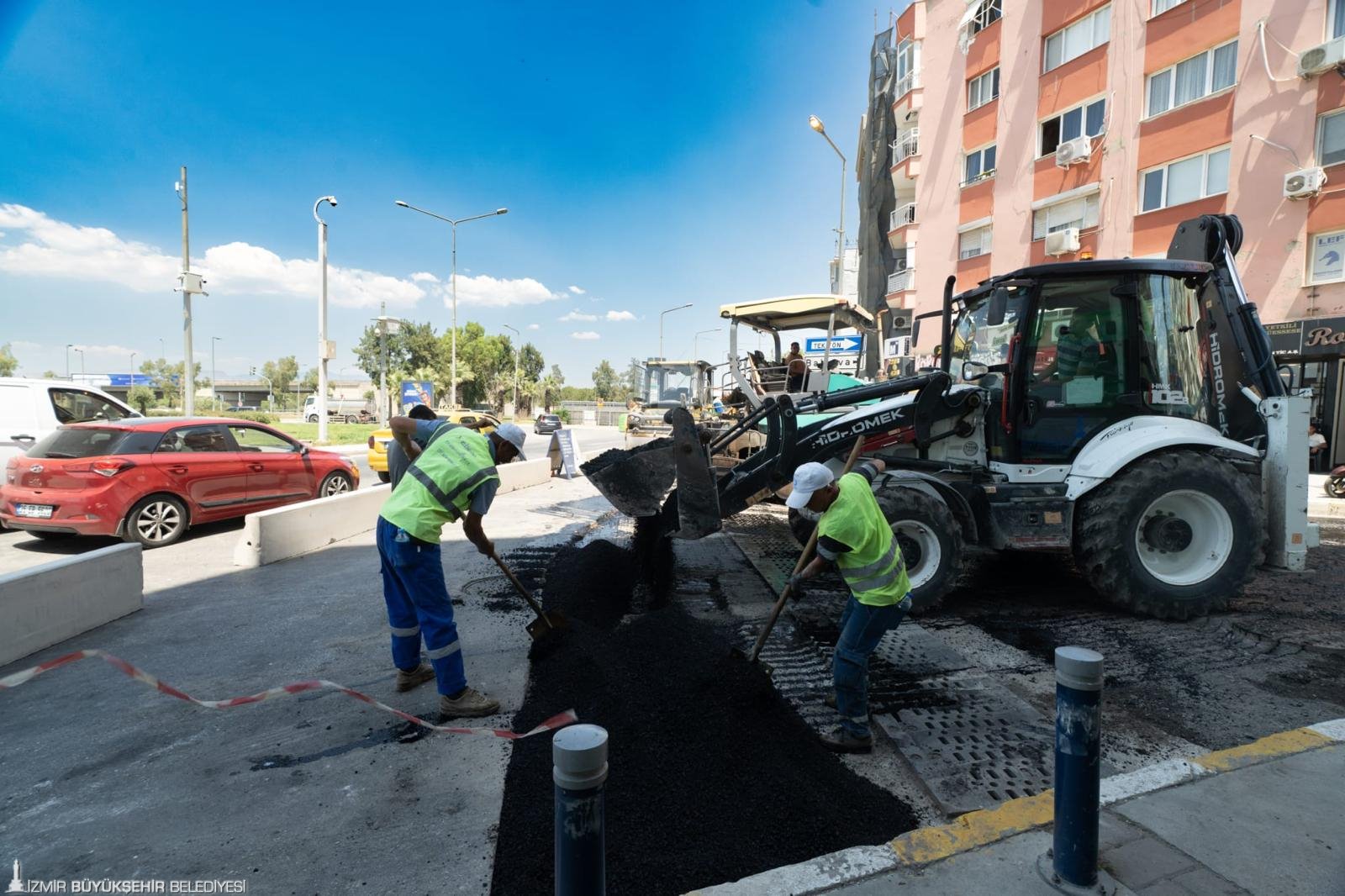 Balçova Ata Caddesi tamamen yenileniyor 1 Balçova Ata Caddesi tamamen yenileniyor