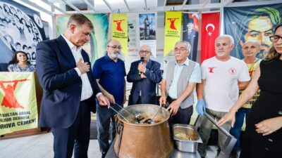 İzmir Büyükşehir Belediye Başkanı Dr. Cemil Tugay, Bornova Pir Sultan