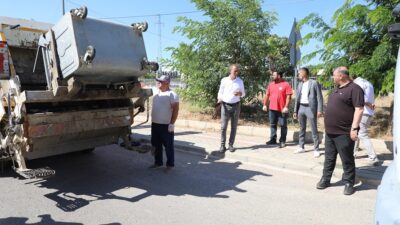 Menderes Belediye Başkanı İlkay Çiçek, ilçenin çehresini değiştiren saha çalışmalarını