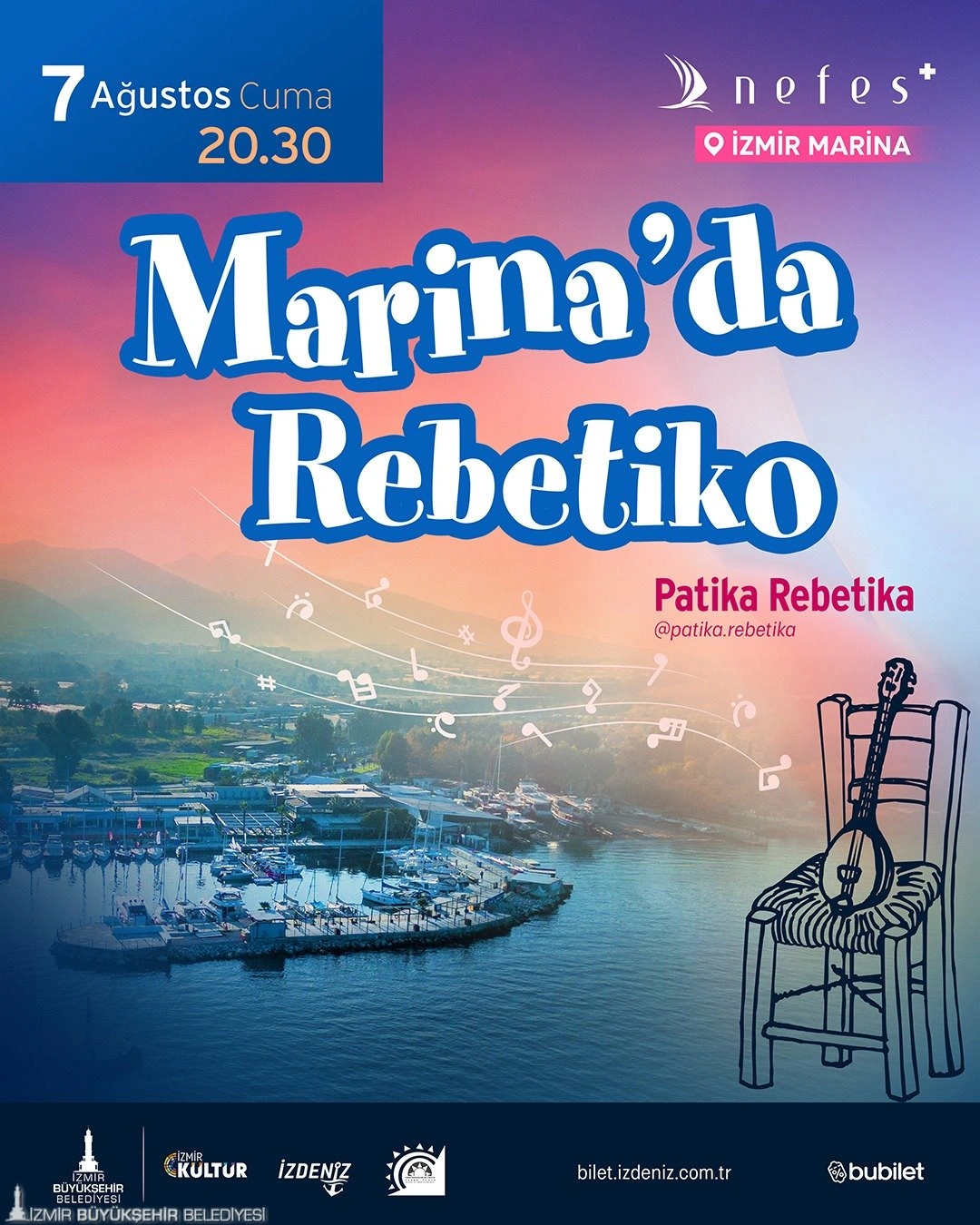 İzmir Marina'da yaz akşamları müzikle buluşuyor