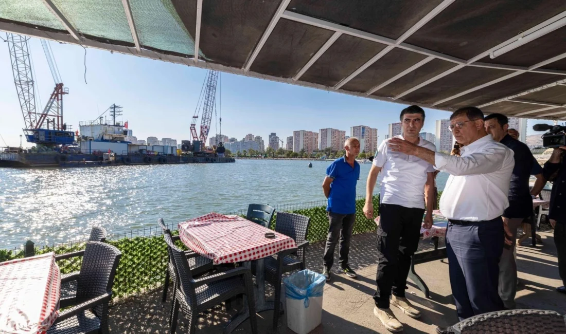 İzmir Büyükşehir Belediyesi'nin İzmir Körfezi'ni yeniden canlandırmak adına İZSU öz