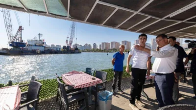 İzmir Büyükşehir Belediyesi'nin İzmir Körfezi'ni yeniden canlandırmak adına İZSU öz