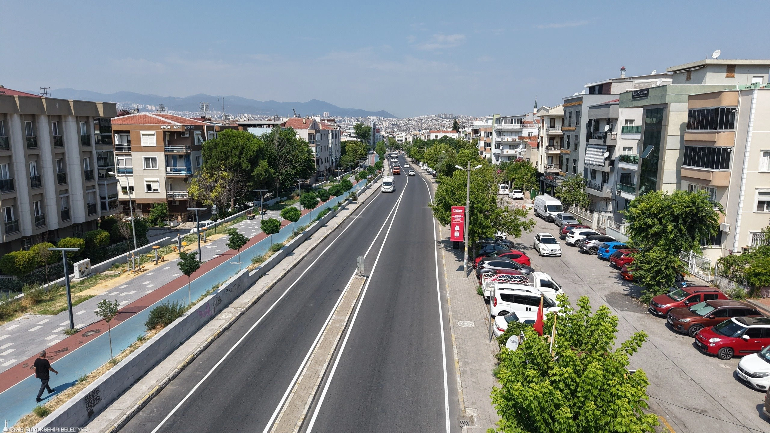 Cemil Şeboy Caddesi yenilendi: Büyükşehirden Buca'ya dev dokunuş