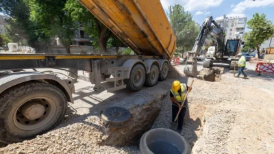 İzmir Büyükşehir Belediyesi, kentin kuzey aksında altyapıyı daha güvenli ve