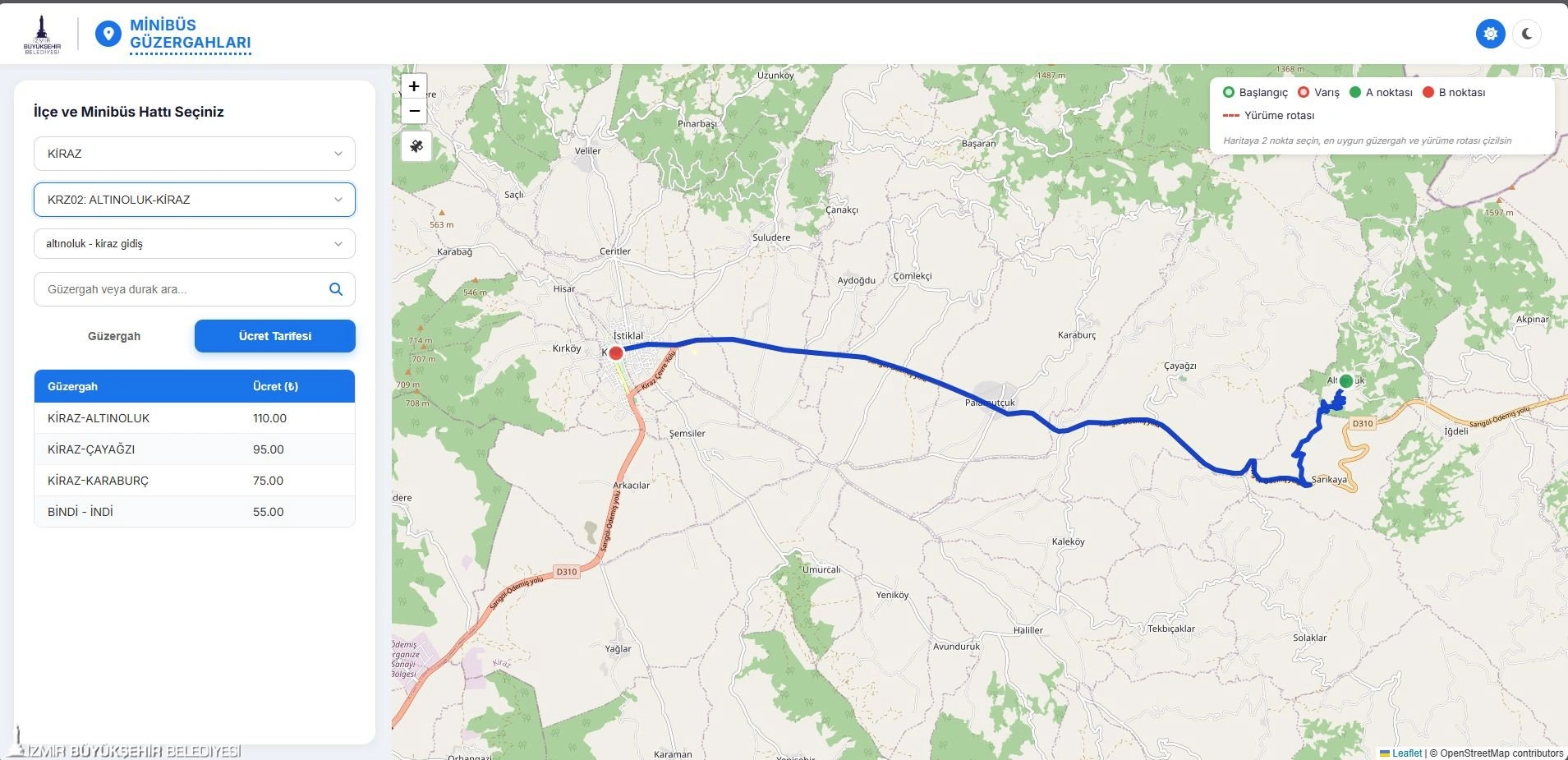 Minibüs ulaşımında dijital kolaylık 2 Minibüs ulaşımında dijital kolaylık