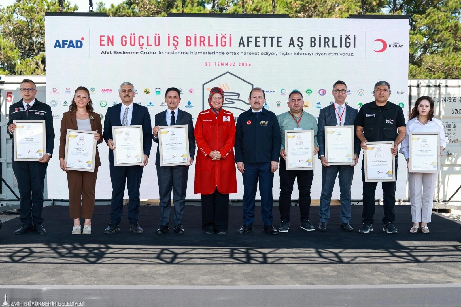 Afet yönetiminde İzmir Modeli'ne ulusal onay: Afet beslenme kapasitesi tescillendi