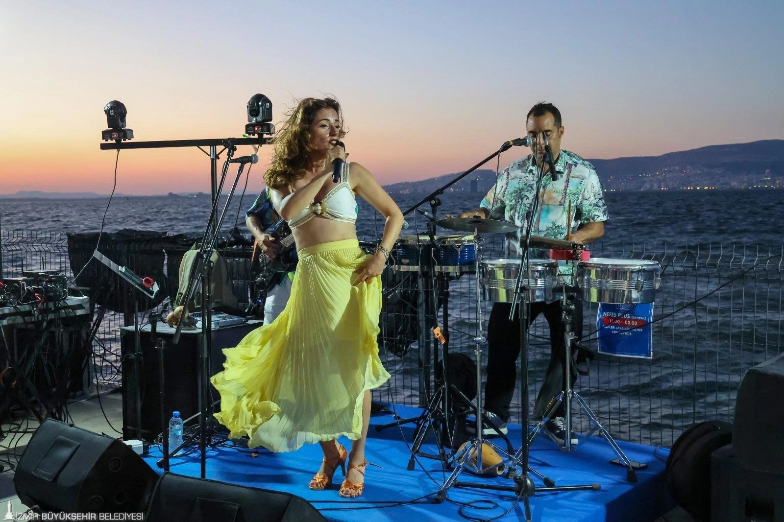 İzmir Marina’da ritim, deniz ve müzik bir arada
