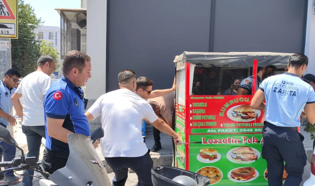 İzmir Büyükşehir Belediyesi Zabıtası, Bayraklı Belediyesi ve İlçe Emniyet Müdürlüğü