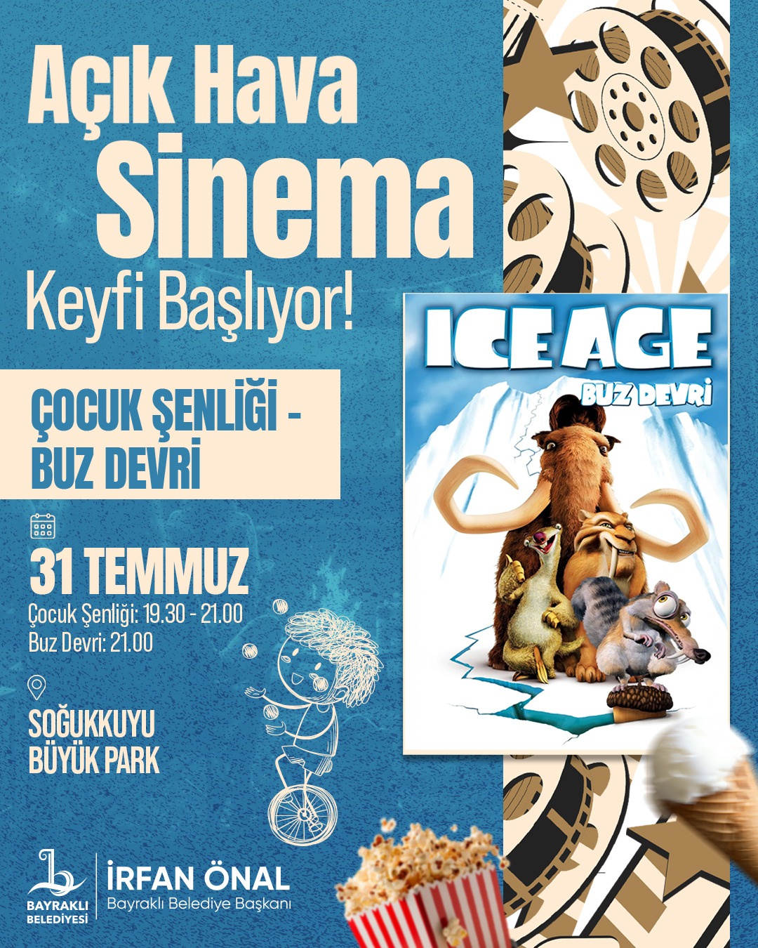 Bayraklı'da yıldızların altında ücretsiz sinema keyfi 3 Bayraklı'da yıldızların altında ücretsiz sinema keyfi