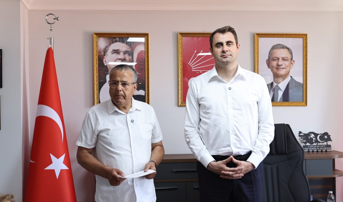 Cumhuriyet Halk Partisi İzmir Seçilmiş İl Başkanı Çağatay Güç ve