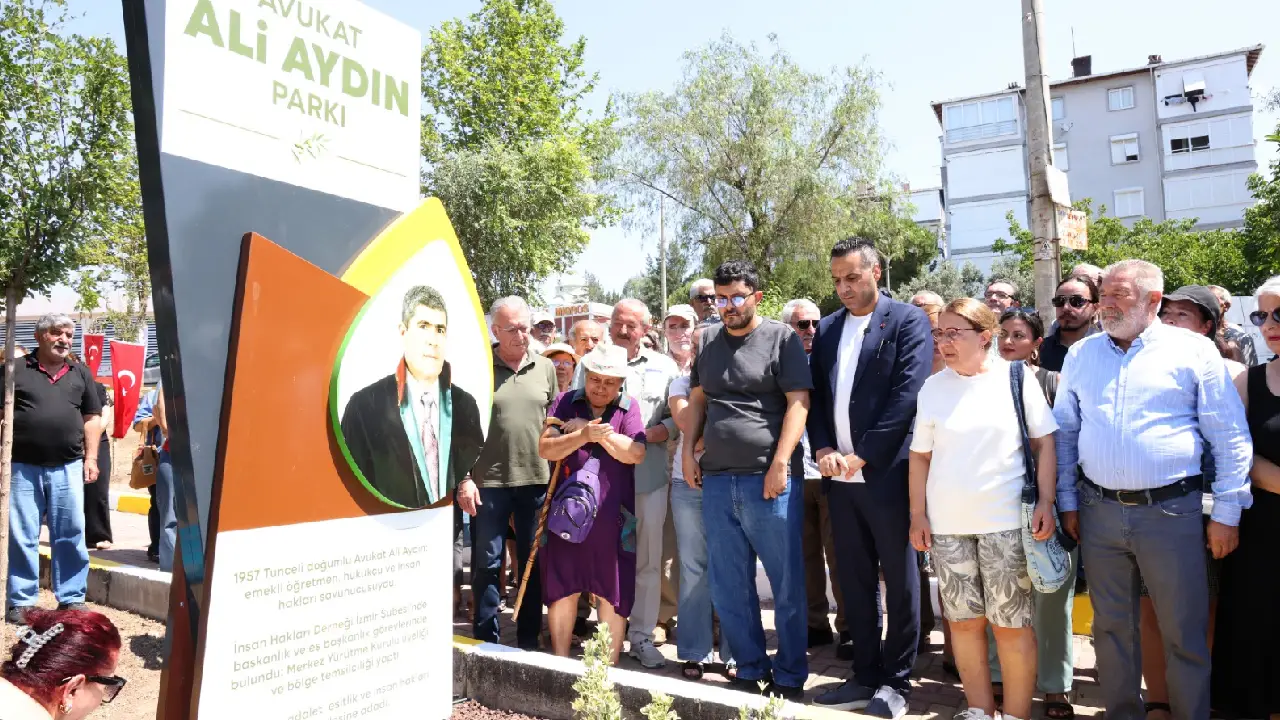Ali Aydın’ın adı Çiğli’de yaşayacak: “Ölürse tenler ölür, canlar ölesi değildir!"