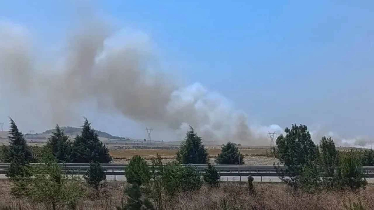 Kabus geri döndü, Balıkesir'de orman yangını