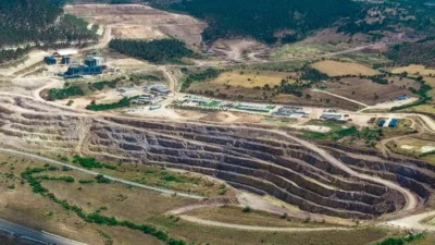Balıkesir'in Bigadiç ilçesinde işletilen siyanürlü altın, bakır ve çinko madeninin