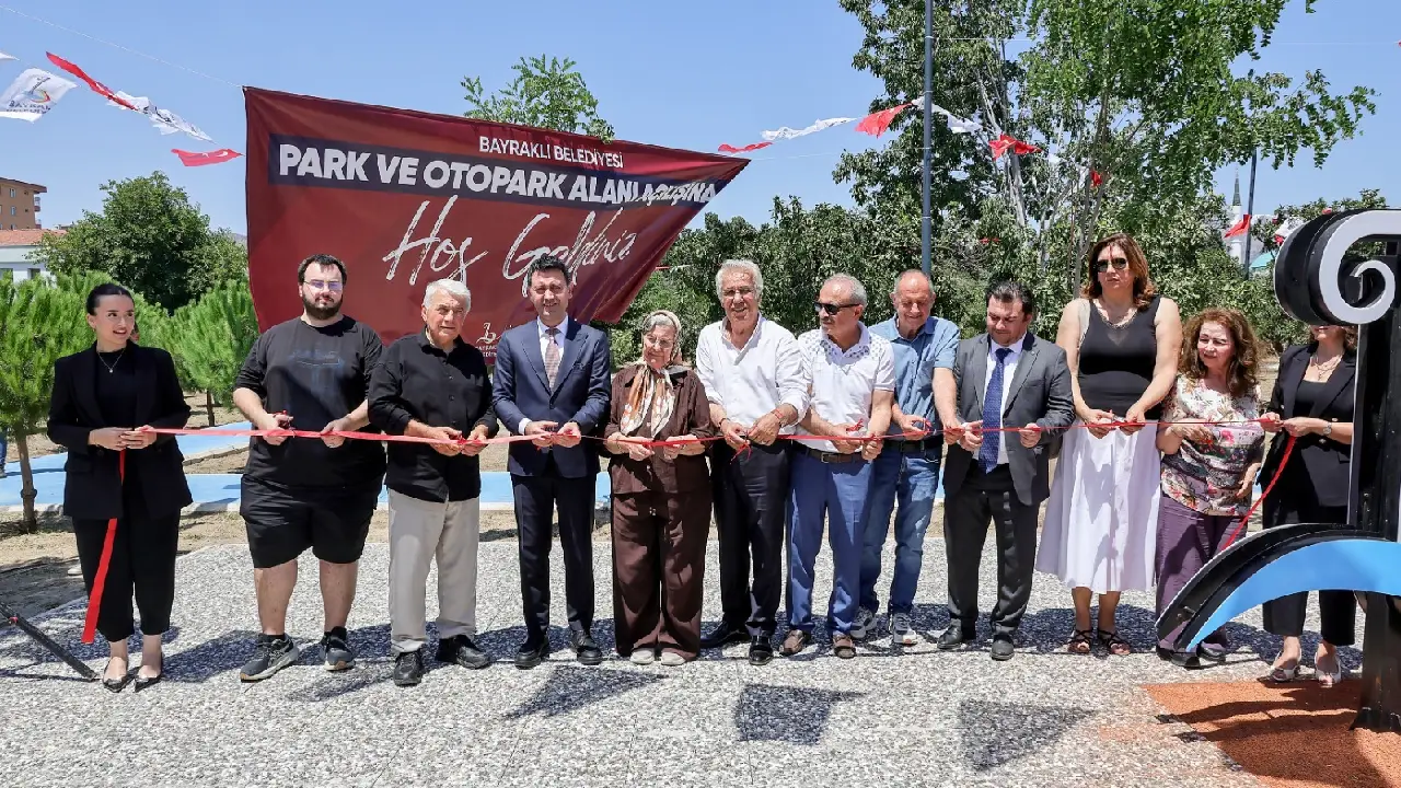 Bayraklı’da çifte çözüm: Hem yeşil alan hem otopark!