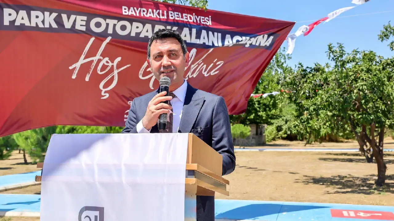 Bayraklı’da çifte çözüm: Hem yeşil alan hem otopark!