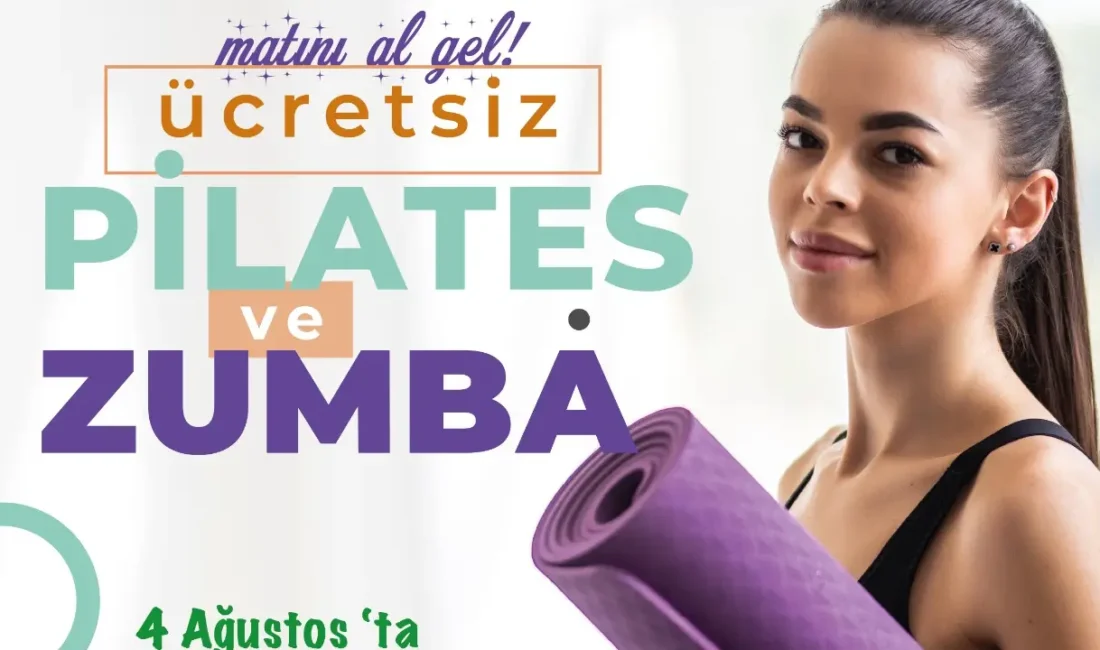 Buca Belediyesi, sağlıklı yaşamı teşvik etmek amacıyla düzenlediği ücretsiz pilates