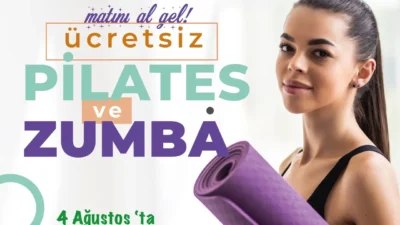 Buca Belediyesi, sağlıklı yaşamı teşvik etmek amacıyla düzenlediği ücretsiz pilates