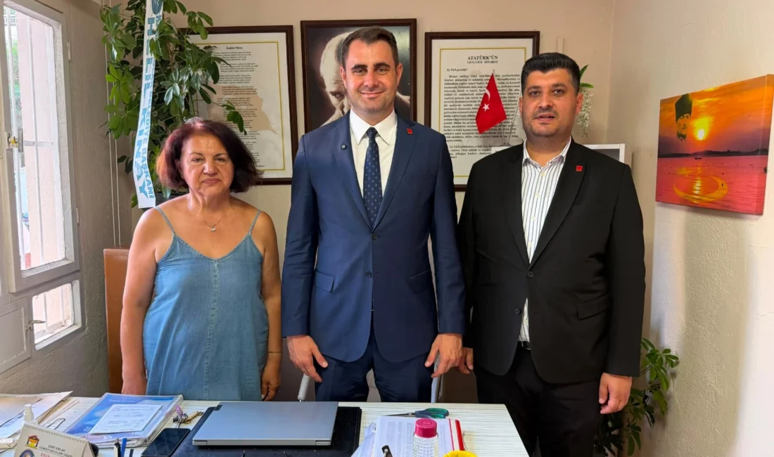 CHP’nin seçilmiş İzmir İl Başkanı Çağatay Güç, ADD Karabağlar Şubesi’nde