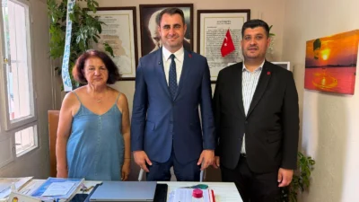 CHP’nin seçilmiş İzmir İl Başkanı Çağatay Güç, ADD Karabağlar Şubesi’nde