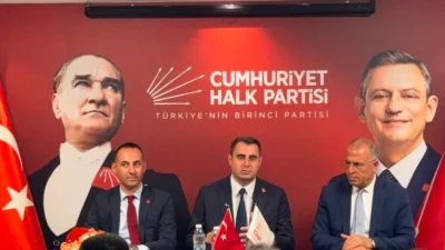 CHP İzmir'in seçilmiş İl Başkanı Çağatay Güç, CHP Gaziemir İlçe