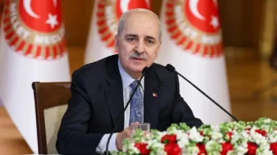 TBMM Başkanı Numan Kurtulmuş, parlamentonun tatile girmesinden önce Meclis'e sunularak
