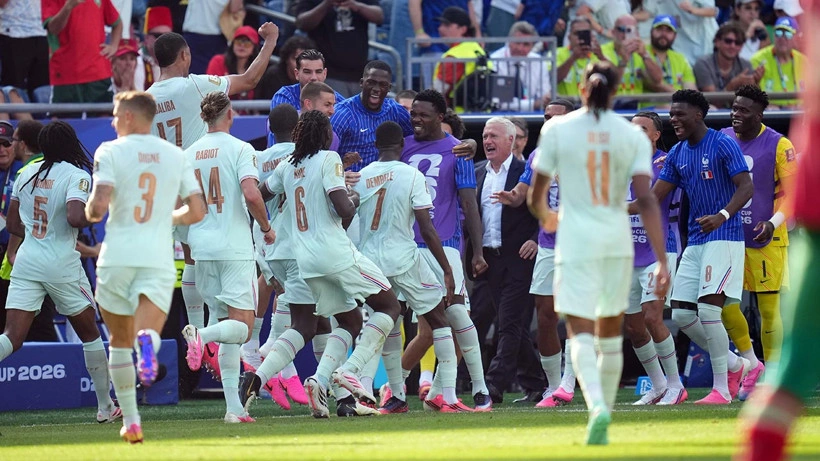 2026 Dünya Kupası'nın ilk çeyrek final mücadelesinde Fransa, Fas’ı 2-0’lık