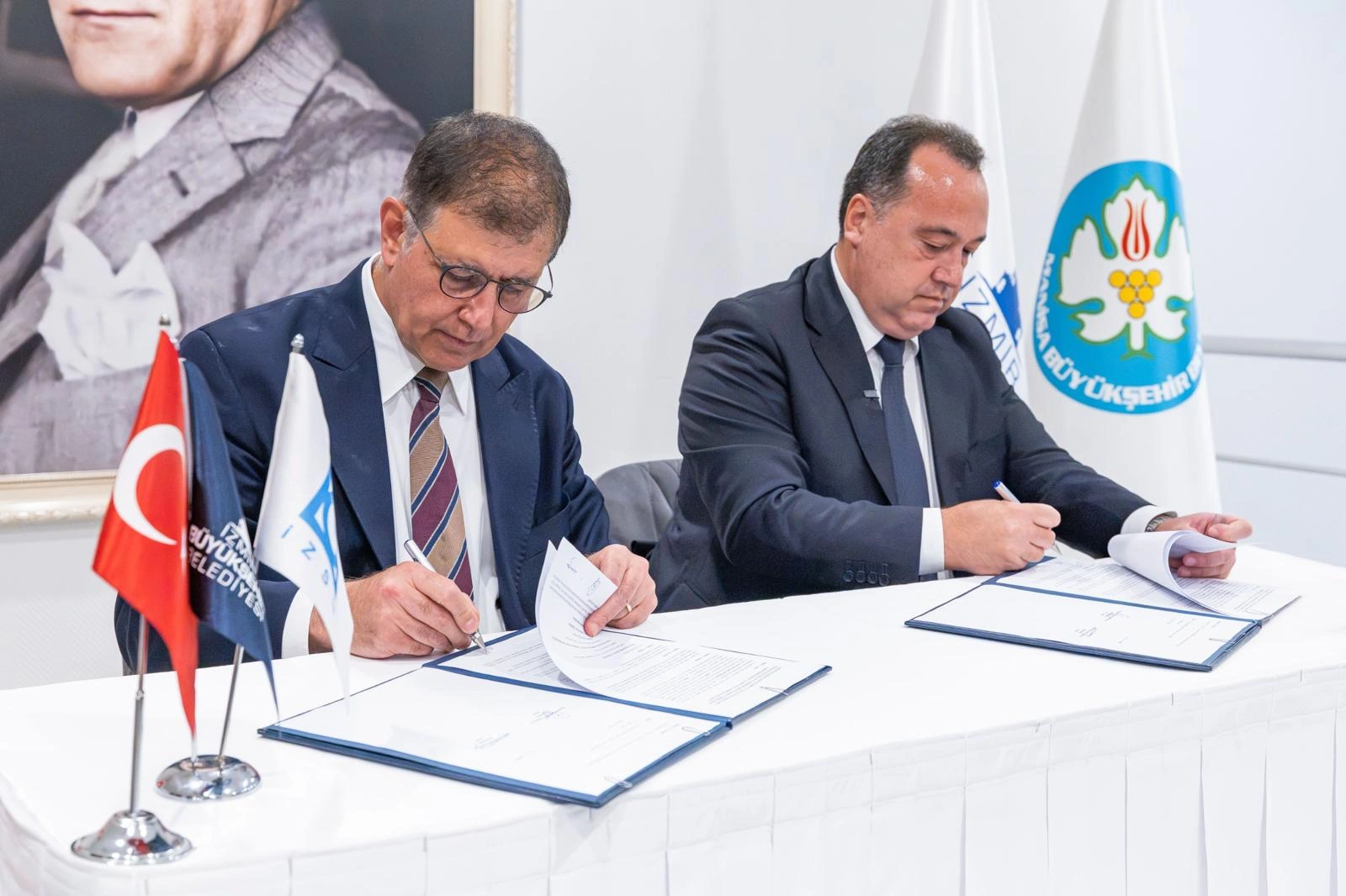İki başkandan geleceğe yeşil imza: Gördes Barajı çevresi dev ormana dönüşecek