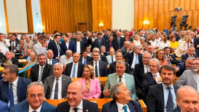 CHP Genel Başkanı Özgür Özel’in Meclis grup toplantısında partisine veda