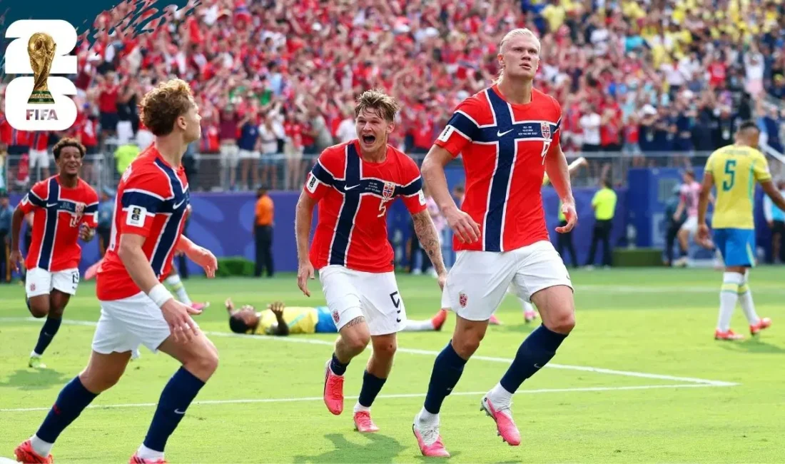 2026 FIFA Dünya Kupası son 16 turunda Norveç, turnuvanın en