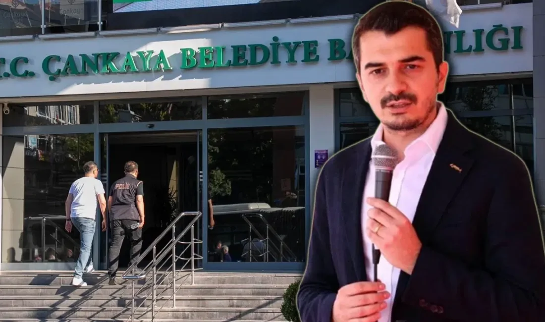 Ankara'da Çankaya Belediyesi'ne yönelik düzenlenen operasyon kapsamında Esenboğa Havalimanı'nda gözaltına