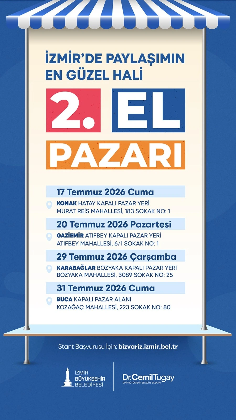 İkinci el pazarları temmuzda dört ilçede kurulacak 2 İkinci el pazarları temmuzda dört ilçede kurulacak
