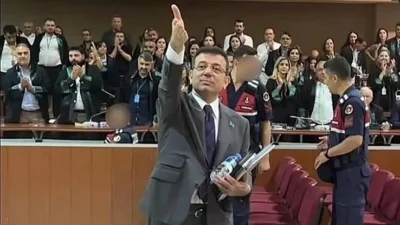 İstanbul Büyükşehir Belediye Başkanı ve CHP'nin tutuklu Cumhurbaşkanı Adayı Ekrem