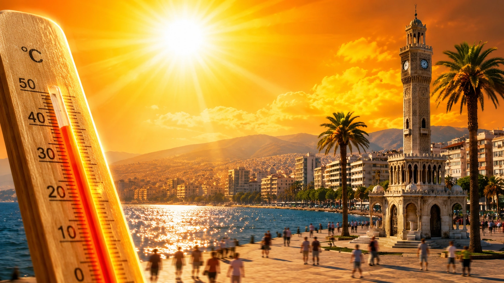 İzmir'de kavurucu sıcaklar geliyor: Termometreler 40 dereceyi görecek