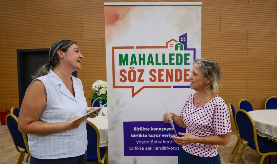İzmir Büyükşehir Belediyesi’nin Odakİzmir projesi kapsamında sürdürdüğü “Mahallede Söz Sende”