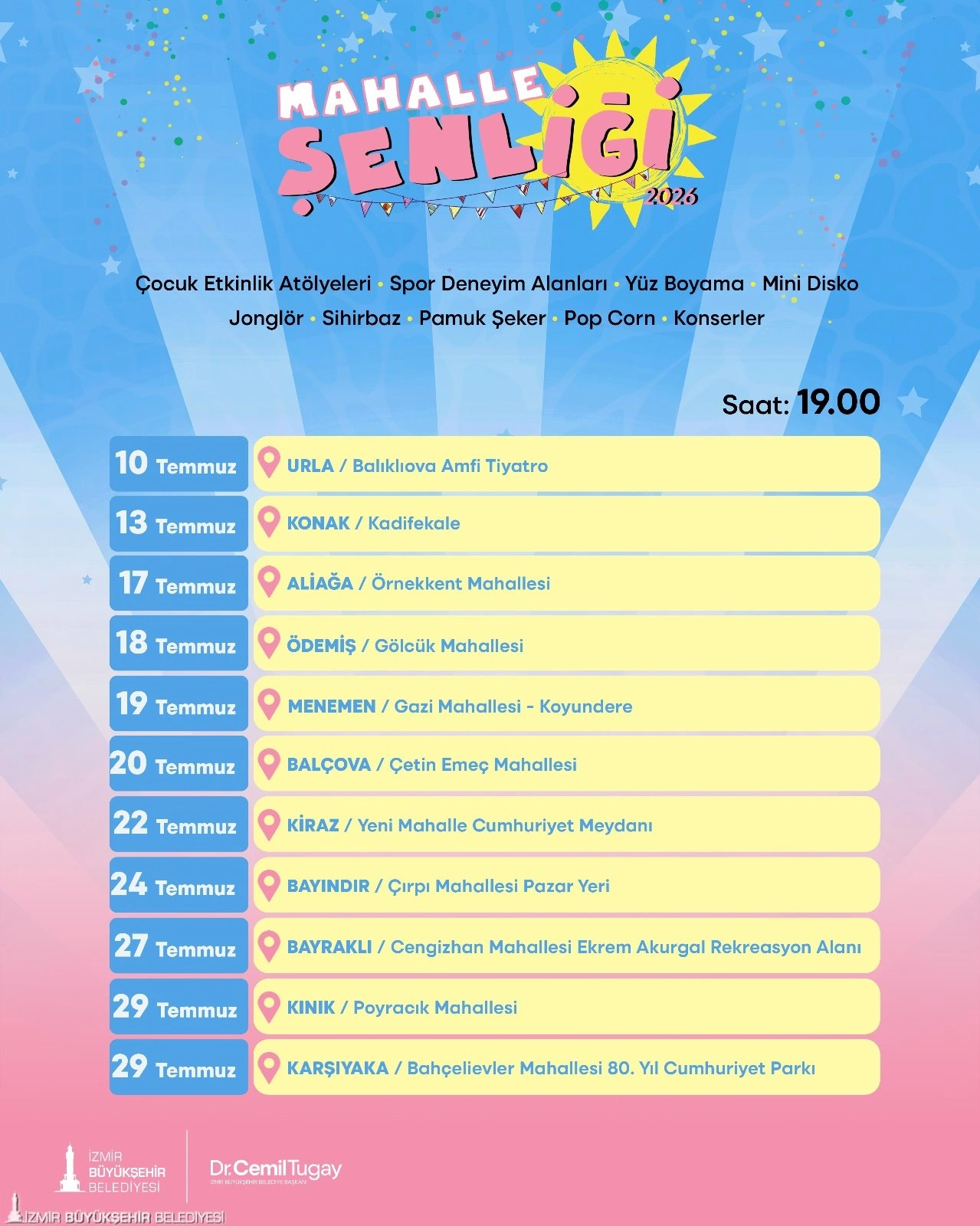 Mahalle Şenliği başlıyor 4 Mahalle Şenliği başlıyor