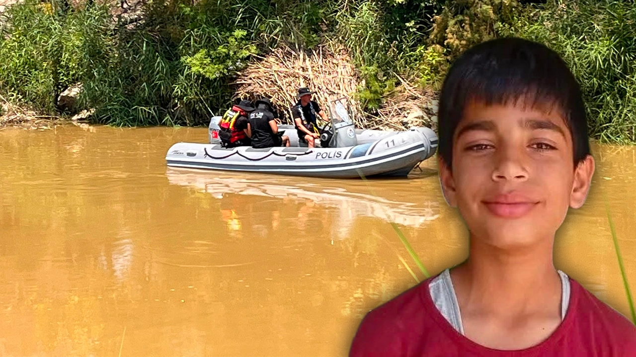 Aydın’ın İncirliova ilçesinde serinlemek için Büyük Menderes Nehri’ne giren ve