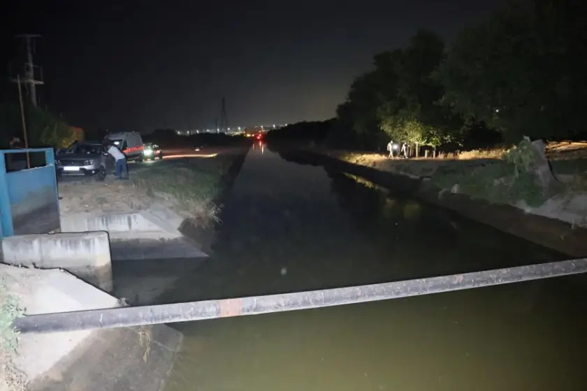 İzmir’in Menemen ilçesinde sulama kanalına düşerek akıntıya kapılan iki çocuktan