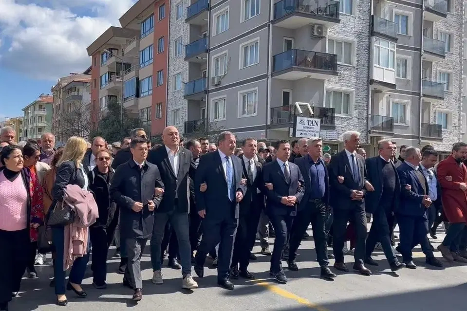 Cumhurbaşkanı adayı ve İBB Başkanı Ekrem İmamoğlu’nun gözaltına alınmasının ardından