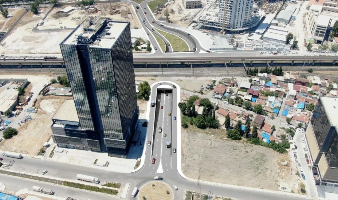 İzmir Büyükşehir Belediyesi'nin, Mürselpaşa Bulvarı'ndaki trafik yoğunluğunu azaltacak Mürselpaşa Karayolu