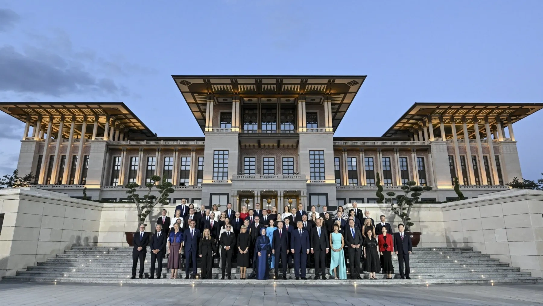 Cumhurbaşkanı Recep Tayyip Erdoğan ve eşi Emine Erdoğan’ın, 36. NATO